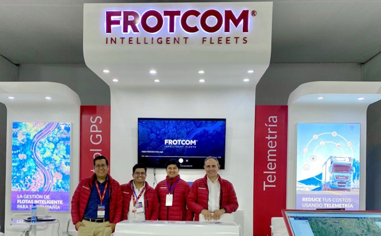 Frotcom premieres at Expotransporte Peru 2024 - Frotcom