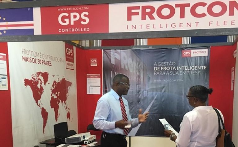 Frotcom exhibits at the Fifth ExpoAuto Motorshow in Cape Verde